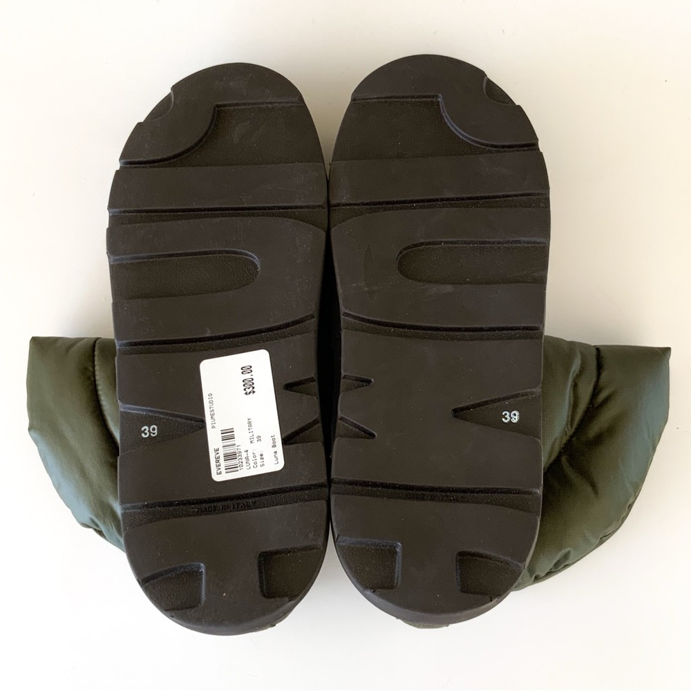 Piume Studio NWOT Luna Boot in Military Green Size 39 NWOT - Picture 5 of 10
